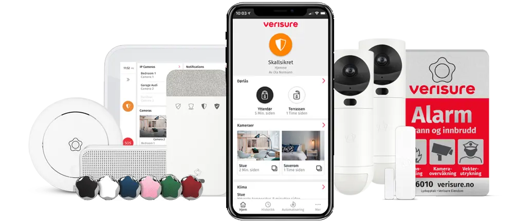 Alarmsystem fra Verisure Securitas Direct